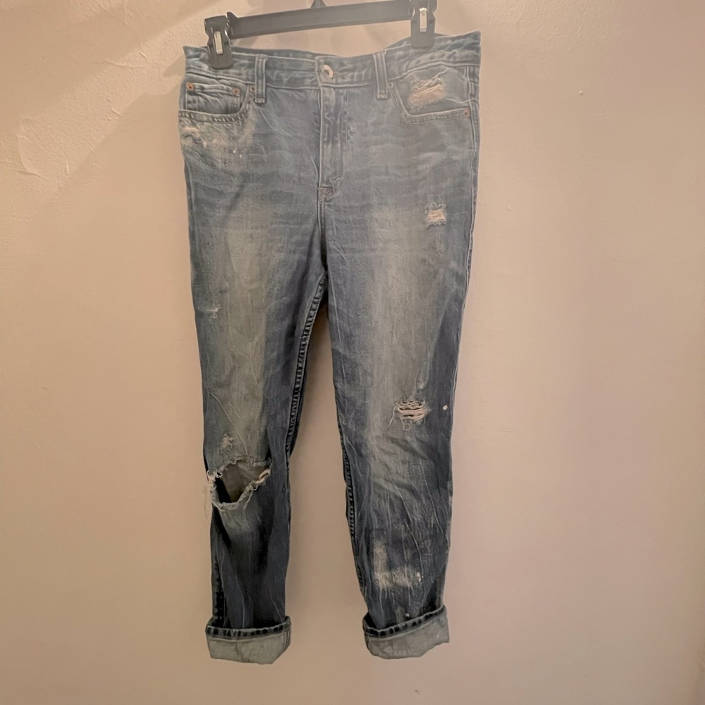 Abercrombie & Fitch High Rise Jeans Size 28 - Picture 1 of 9